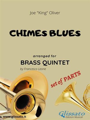 cover image of Chimes Blues--brass quintet set of PARTS